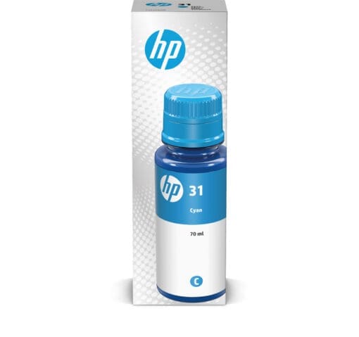 HP 31 Cyan Original Tintenflasche, 70 ml