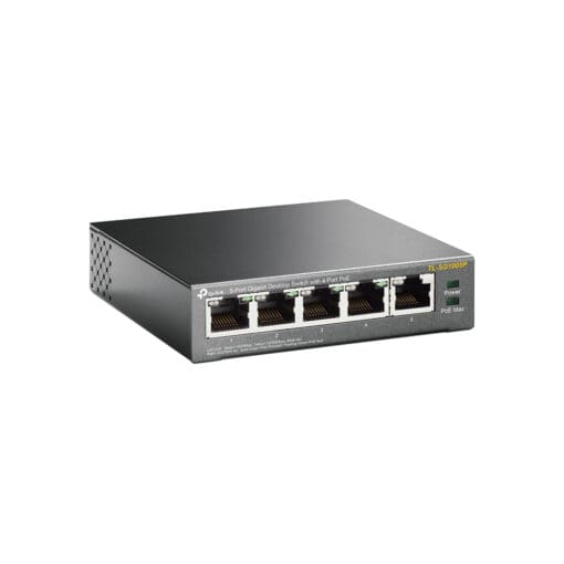 TP-Link TL-SG1005P 5-Port Gigabit Desktop Switch 4x PoE – Bild 2