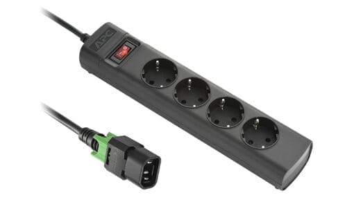 APC UPS Power Strip Locking IEC C14 TO 4 Outl. Schutzk.CEE 7/3 – Bild 2