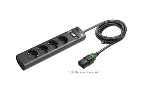 APC UPS Power Strip Locking IEC C14 TO 4 Outl. Schutzk.CEE 7/3