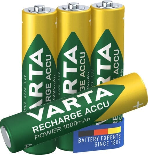 VARTA RECHARGE ACCU Power AAA 1000mAh Blister 4