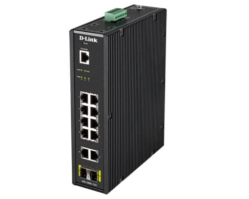 D-Link DIS-200G-12S 12-Port Layer2 Gigabit Industrial Switch