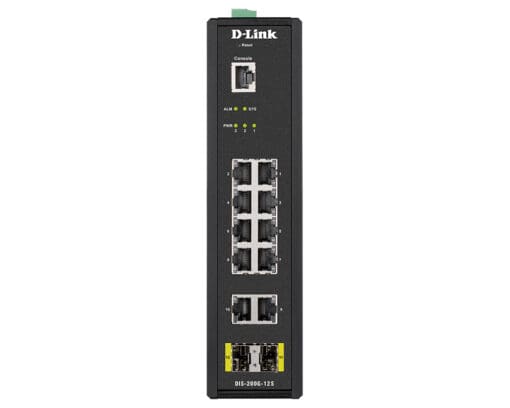 D-Link DIS-200G-12S 12-Port Layer2 Gigabit Industrial Switch – Bild 4