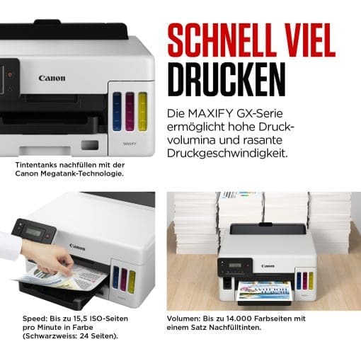 Canon MAXIFY GX6050 MegaTank Tintenstrahl A4 600 x 1200 DPI WLAN – Bild 8