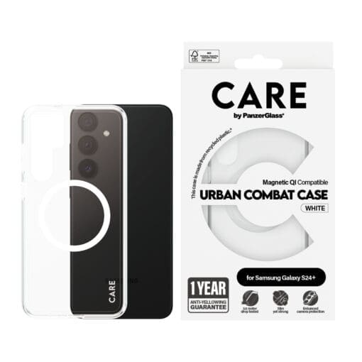 CARE Flagship Case Clear Frame Samsung S24+ – Bild 2