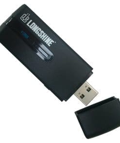 Longshine LCS-8133 USB 3.0 WLAN Stick, Wireless Netzwerkadapter, 300Mbit/s