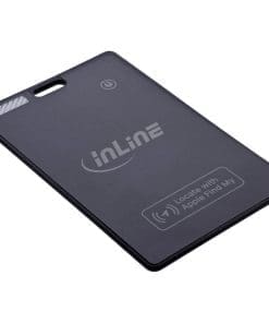 InLine® Wallet Finder, smarte Karte für die Geldbörse, Qi-Aufladung,100mAh, IPX5