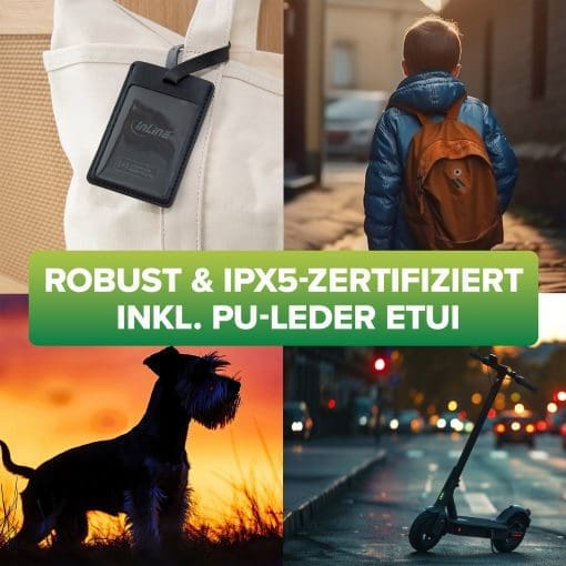 InLine® Wallet Finder, smarte Karte für die Geldbörse, Qi-Aufladung,100mAh, IPX5 – Bild 8