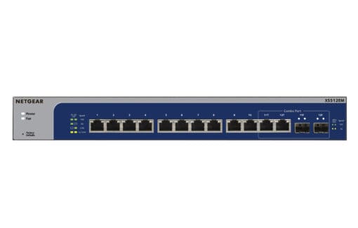 Netgear XS512EM-100EUS 12-Port SFP+ 10-Gigabit/Multi-GB Switch – Bild 3