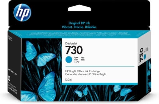 HP 730 DesignJet Druckerpatrone Cyan 130 ml – Bild 2