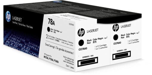 HP 78A 2er-Pack Schwarz Original LaserJet Tonerkartuschen – Bild 8