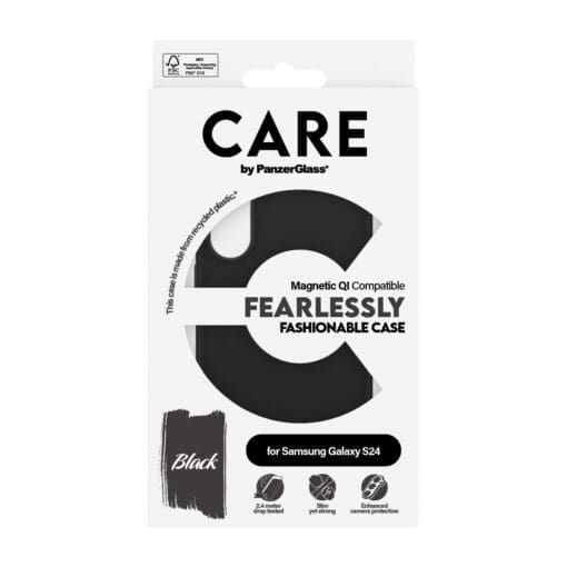 CARE Fashionable Case Black Samsung S24 – Bild 3