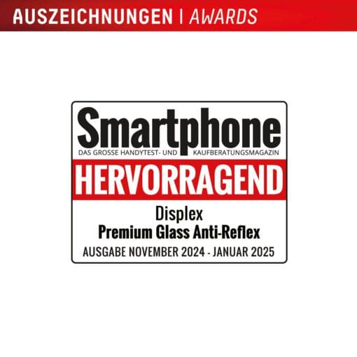 DISPLEX Premium Panzerglas vollflächig Antireflex für Samsung Galaxy S25 Ultra – Bild 6