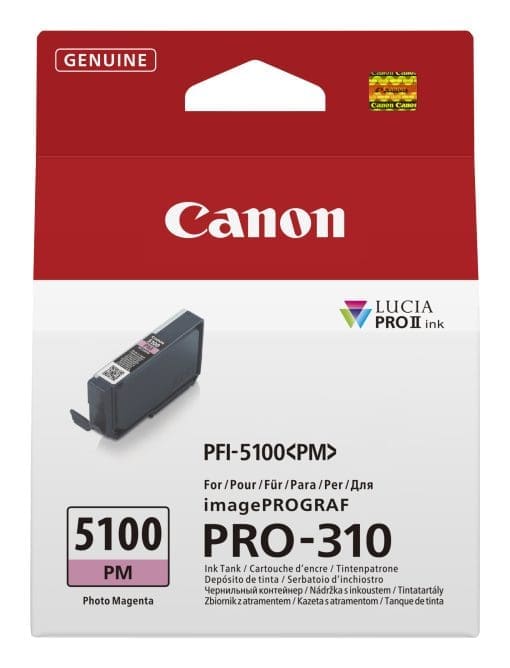 Canon Tintenpatrone PFI5100PM IPF Foto Magenta 14ml