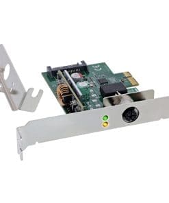 InLine® Gigabit Netzwerkkarte, M12 x-kodiert, PCIe x1, 2.1, PoE+