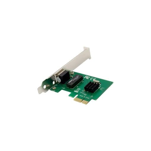 InLine® Gigabit Netzwerkkarte, 1x RJ45 1Gb/s, PCIe x1, low profile Slotblech – Bild 3