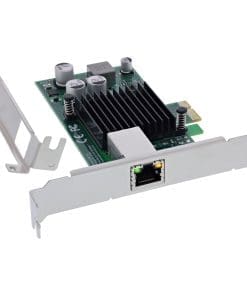 InLine® Gigabit Netzwerkkarte, 1x RJ45 1 Gb/s, PCIe x1, PoE+