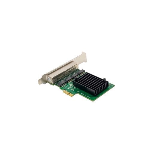 InLine® Quad Gigabit Netzwerkkarte, 4x RJ45 1 Gb/s, PCIe x1 – Bild 3