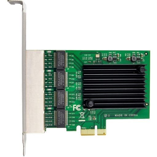 InLine® Quad Gigabit Netzwerkkarte, 4x RJ45 1 Gb/s, PCIe x1 – Bild 5
