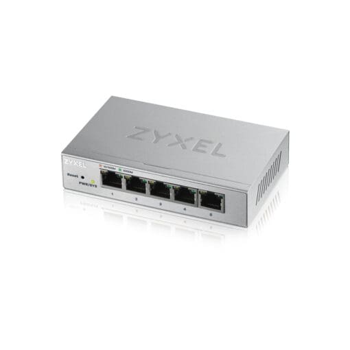 Zyxel GS1200-5,  5 Port Gigabit web / smart managed Switch