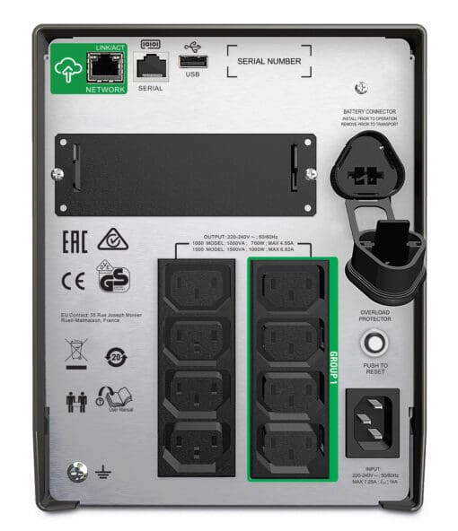 APC - SMART-UPS 1000VA LCD 230V SmartConnect – Bild 2