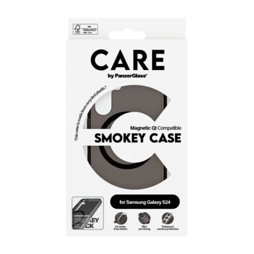 CARE Case Smokey/Black MagSafe Samsung S24 – Bild 3