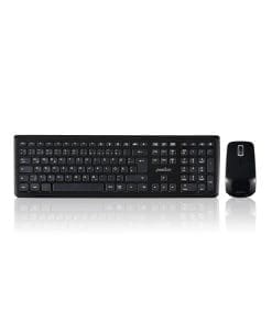 Perixx PERIDUO-703 B DE, Tastatur und Maus Set, schnurlos, schwarz