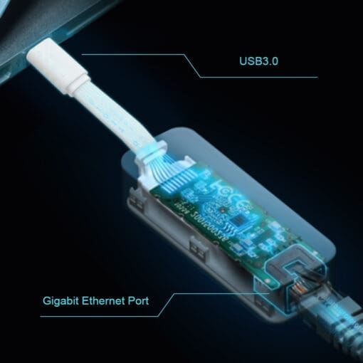 TP-Link UE300 USB-C 3.0 Gigabit Ethernet Adapter – Bild 5