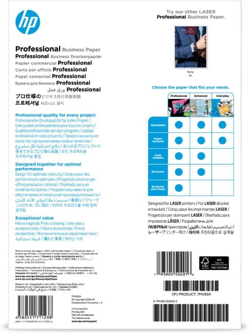 HP profession. Business Laser-Papier – A4, glänzend, 200 g/m² – Bild 3