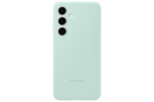 Samsung Silicone Case für Galaxy S24 FE, mint