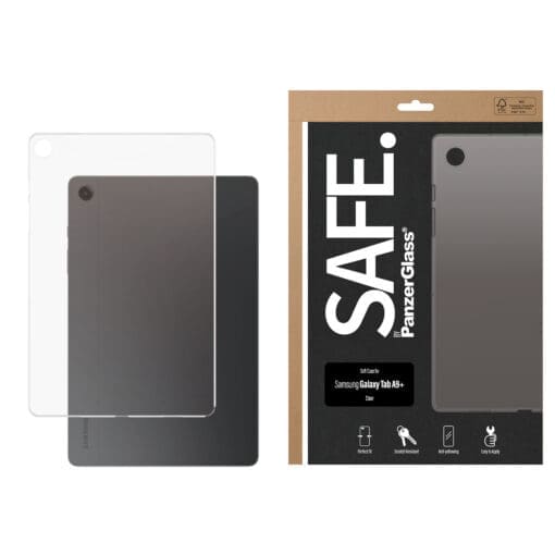 SAFE TPU Case Clear Samsung Galaxy Tab A9+ – Bild 2