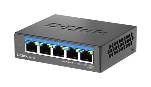 D-Link DMS-105 5-Port Multi-Gigabit Unmanaged Switch – Bild 4