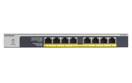 Netgear GS108LP 8-Port Gigabit PoE Switch – Bild 5