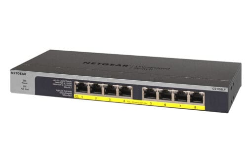 Netgear GS108LP 8-Port Gigabit PoE Switch – Bild 4