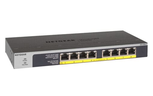 Netgear GS108LP 8-Port Gigabit PoE Switch – Bild 3