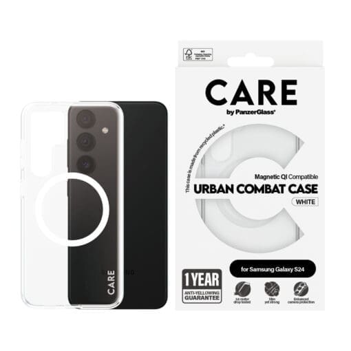 CARE Flagship Case Clear Frame Samsung S24 – Bild 2