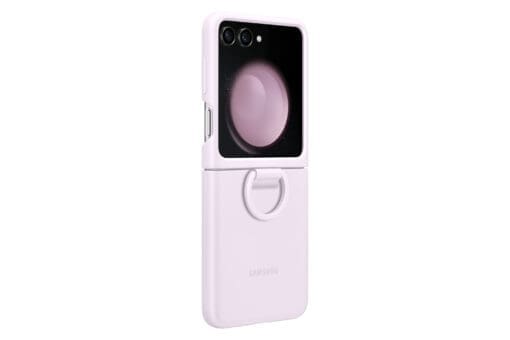 Samsung Silicone Case with Ring für Galaxy Flip5, Lavender – Bild 2