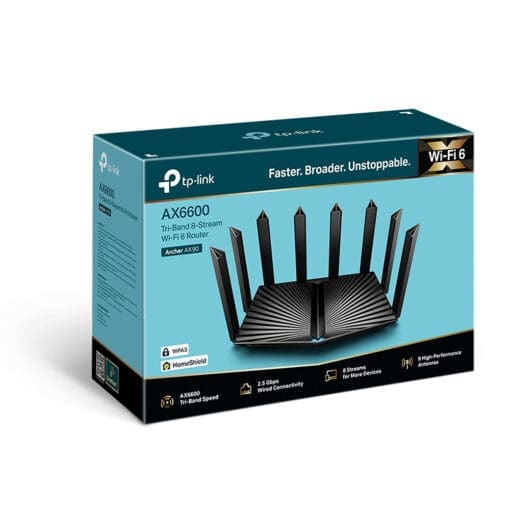 TP-Link Archer AX90 AX66000 Wi-Fi 6 WLAN Router – Bild 5