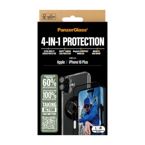 PanzerGlass 4-in-1 Protection iPhone 16 Plus – Bild 3