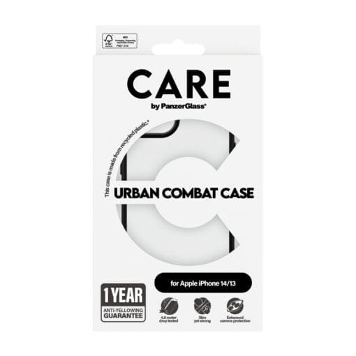 CARE Flagship Case Clear Frame iPhone 14,13 – Bild 3