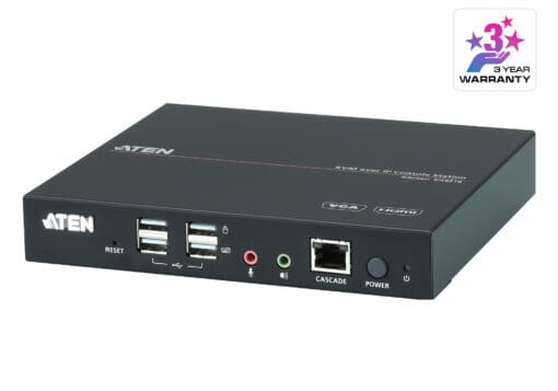 ATEN KA8278 KVM-Konsolen-Station, VGA & HDMI, USB, Audio, KVM over IP