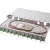 DIGITUS Professional Stahl Frontblende für 12 SC/DX lackiert, Stahl Frontblende für 12 SC/DX lackiert für DN-96200-AL und DN-96200-F<br><br>Stahl Frontblende für 12 SC/DX lackiert