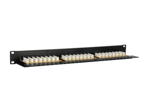 equip PatchPanel 24-Port Cat.6 19" 1HE schwarz – Bild 2