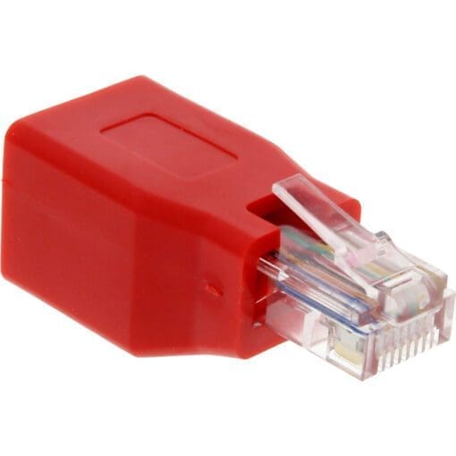 InLine® Crossover Adapter, RJ45 Buchse/Stecker, kurz