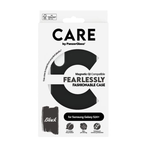 CARE Fashionable Case Black Samsung S24+ – Bild 3