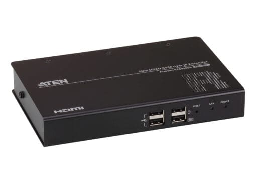 ATEN KE8900SR Slim Empfängereinheit (Receiver) KVM over IP Extender, HDMI Einzeldisplay USB, RS-232 – Bild 4