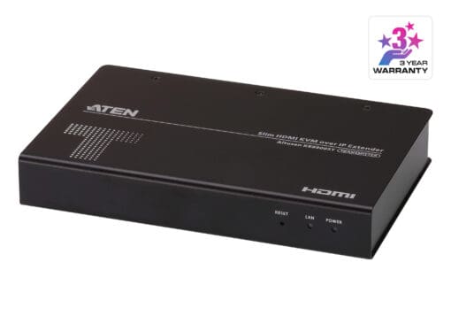 ATEN KE8900ST Slim Sendereinheit (Transmitter) KVM over IP Extender, HDMI Einzeldisplay USB, RS-232