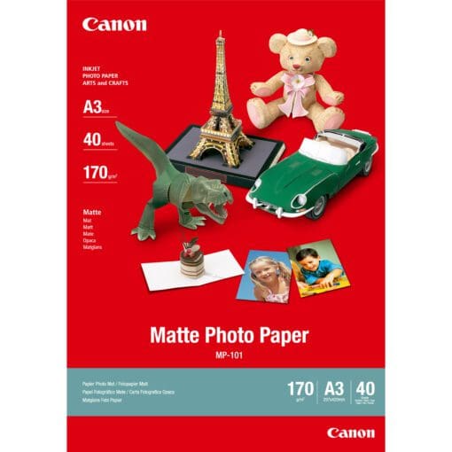 Canon Fotopapier A3 (297x420mm) 40Blatt weiss MP101 matt