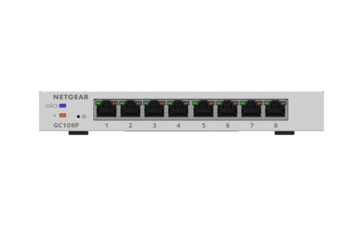 Netgear GC108P-100PES 8-Port GB Eth PoE+ Smart Cloud Switch – Bild 3