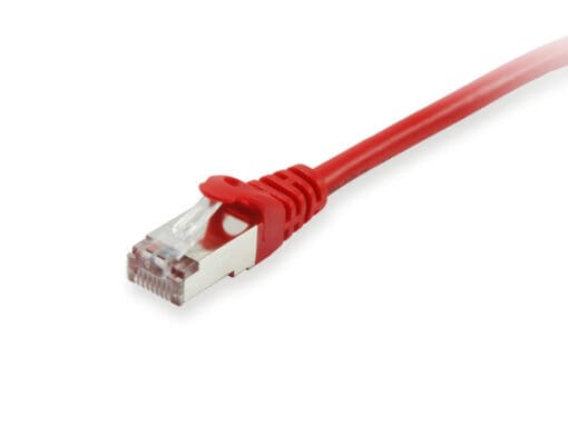 equip CU Patchkabel S/FTP 2xRJ45 Cat.6 250MHz rot 5,0m – Bild 2